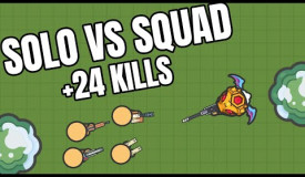 Zombs Royale | Solo VS Squads +24 Kills!