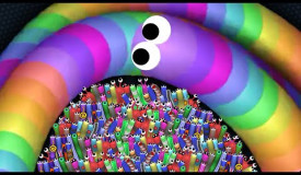 Slither.io 1 Hacker Snake vs 97779 Snakes Epic Slitherio Gameplay