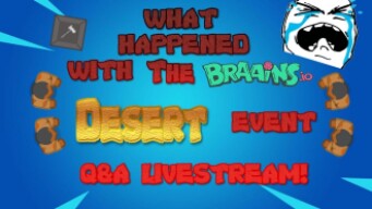 BRAAINS + SKRIBBL (Q&A) | DISCUSSING WHAT HAPPENED WITH DESERT EVENT IN BRAAINS.IO (VOICE)