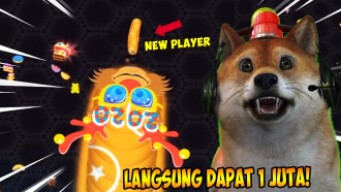 BUNUH CACING RAKSASA LANGSUNG 1.000.000 SKOR!! - WORMATE.IO INDONESIA