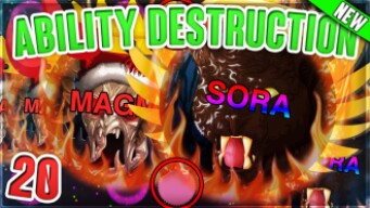 AGMA.IO ABILITY DESTRUCTION 20 *1V1 MAGMA VS OWNER?! & GIVEAWAY*