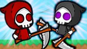 BATALHA DE CEIFADORES * viramos a morte * FlyOrDie.io