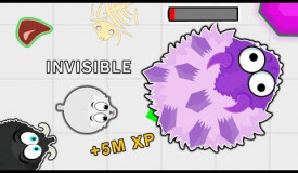 INVISIBLE Mini Lioness TROLLS Ice Monster for Easy XP in Mope.io