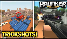 INSANE Krunker Trickshots! (ACROSS MAP!)