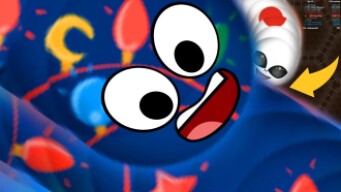 Wormate.io Strong Bad Worm Hunting Monster Biggest Worm Ever Wormateio Troll Moments Gameplay!