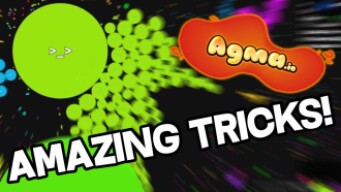 Amazing tricks on Agma.io! (Best gameplay)