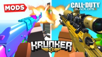 I Tried Krunker MODS Again, but Black Ops 2!