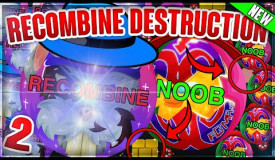 AGMA.IO RECOMBINE DESTRUCTION 2 *INSANE SPAM?! & LARGE XXL BOTS*