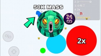INSANE 50K MASS PILE TROLL + EPIC REVENGE (Agar.io Mobile Gameplay)