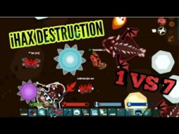 Starve.io // 1 vs 7 iHax LAVA GEARS! // NEW CLAN RECRUITING!! //
