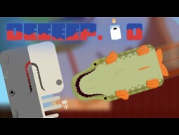 MUSKELLUNGE IS OP! - Deeeep.io Alligator Gar Wins and Fails