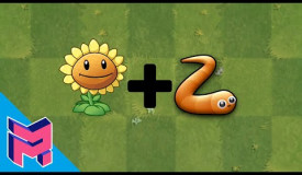 Plants vs Zombies Fusion Hack Animation ( Sunflower + Slither.io )