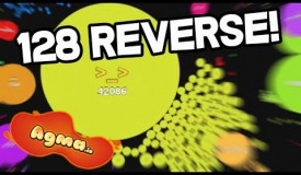 128 reverses on Agma.io! (So amazing tricks!)