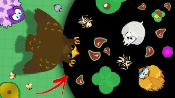 I GOT GOLDEN EAGLE AND WENT INTO BLACK HOLE OF MOPE.IO