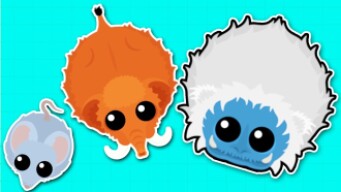 When You Evolve Into The Tier 15 Yeti And Rule The Arctic in Mope.io