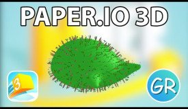 Paper.io 3D | 100 % Gameplay | 100 % Map Control | Whale Map