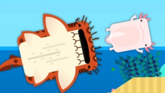 This Crazy New Shark Destroys Everything In Deeeep.io