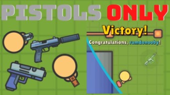 Pistols Only Challenge! // Zombs Royale.io