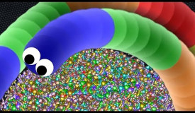 Slither.io A.I. 1,040,000+ Score Epic Slitherio Gameplay