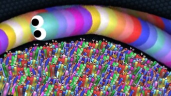 Slither.io 1 Giant Troll Snake vs 79197 Snakes Epic Slitherio Gameplay