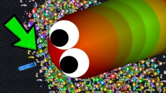 Slither.io Small A.I. HACKER vs BIG Snakes World Record Score (Epic Slitherio Gameplay)