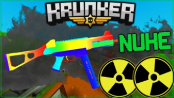 Insane NUKE Gameplay In KRUNKER.IO 46-2 + (5,000 KR Giveaway)