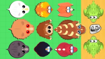 Woolly Rhino And Black Rhino Trolling || New Update || Mope.io