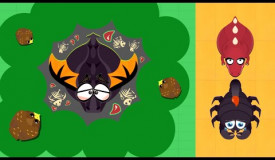 BLACK DRAGON KILLED BY GOLDEN EAGLE IN DEATH LAKE // MOPE.IO