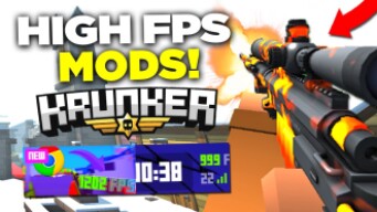I tried Krunker.io MAX FPS MODS! (1000+ FPS?)