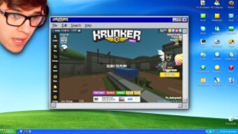 Playing KRUNKER on INTERNET EXPLORER!? (UNLIMITED FRAMES!)