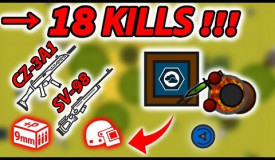 18 KILLS IN THE SAVANNAH MODE ! | SURVIV.IO