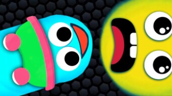 Wormate.io - Hunting The Biggest Snakes // Slithery Worm Wins Every Game