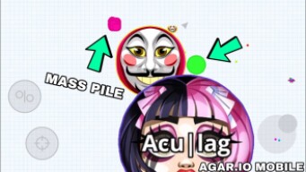 Agar.io Mobile - EPIC MASS PILE TROLL FAIL + INSANE REVENGE