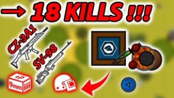 18 KILLS IN THE SAVANNAH MODE ! | SURVIV.IO