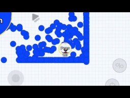 Agar.io Mobile - MASS PILE TROLL + INSANE BATTLE