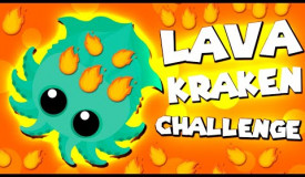 LAVA KRAKEN CHALLENGE IN MOPE.IO \\ JOURNEY AROUND THE LAVA