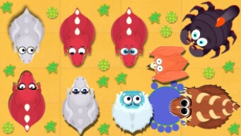 SOLO OP T-REX TO GIANT SCORPION GAME PLAY IN MOPE.IO