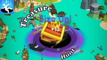 Hole.io - Treasure Hunt (All Chest Capture)