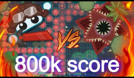 Starve.io - 800k HighScore + How to tame Baby Lava + PVP Moments!