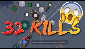 INSANE 32 KILL GAME IN COBALT MODE | surviv.io WORLD RECORD