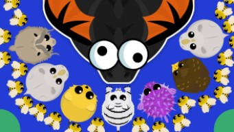 99 Small PROS vs 1 Giant PRO in MOPE.IO