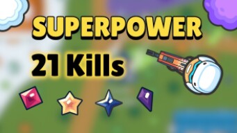 ZombsRoyale - Superpower Mode 21 Kill Game & Destroying Teamers