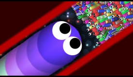 Slither.io 1 Snake vs 500,000+ Snakes Epic Slitherio Gameplay