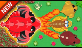 Mope.io New *RARE* Ruby Dragon In MOPE.io // New Skin Idea For Mope.i