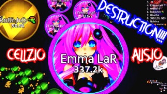 Cellz.io VS Alis.io - Destruction IS THE BEST!!!