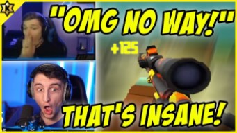 STREAMERS HIT INSANE TRICKSHOTS IN KRUNKER  - Krunker.io Twitch Clips of the Week