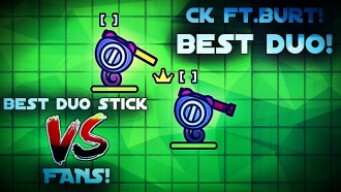 MooMoo.io - Best stick duo (Ck and Burt!) vs fans! - Crash server troll! - funny moments!