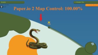 Paper.io 2 Map Control: 100.00% [2020]