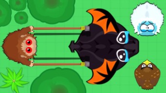 MOPE // OP BIGFOOT KILLS BLACK DRAGON (Again) // AQUA YETI KILLED BY GOLDEN EAGLE IN LAKE