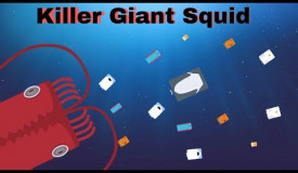 deeeep.io gameplay Giant Killer Squid 1 million+ (MUST WATCH)